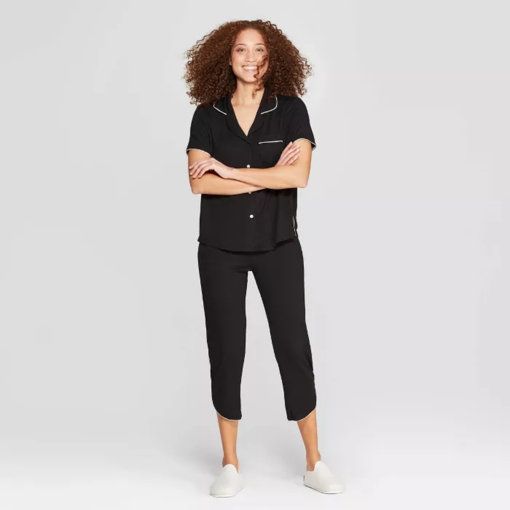 Beautifully Soft Notch Collar Pajama Top